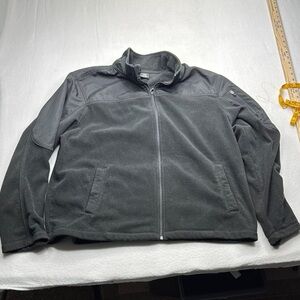 STARTER Black Performance Jacket Lightweight Windbreaker mens XL zip vintage